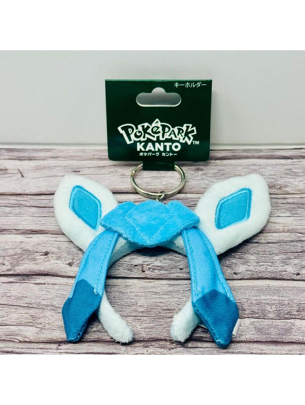 Pokemon PokePark Kanto Limited Glaceon Headband Keychain New Japan US Seller